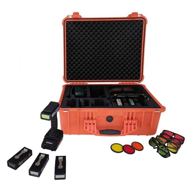 Trusa criminalistica iluminare multiple lungimi de unda - LightCube